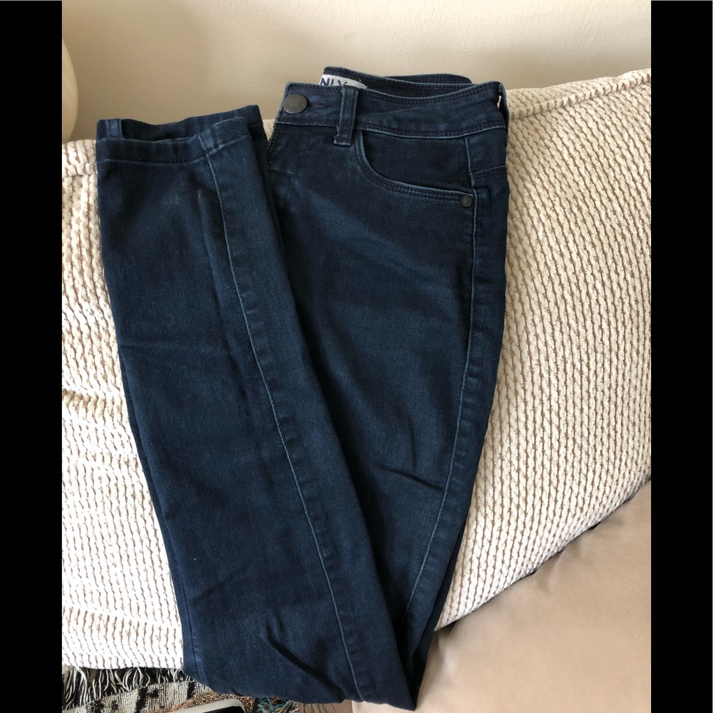 Dark blue pants